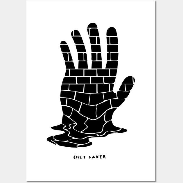 chet Faker - Built on Glass Wall Art by FaixaPreta